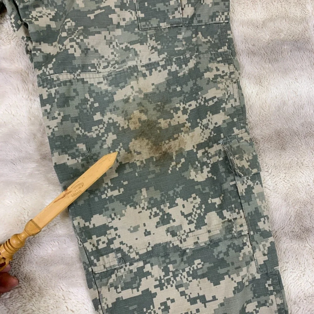 US‎ Army ACU Digital Camo Combat Pants Military Ripstop Cargo Trousers Tacti
